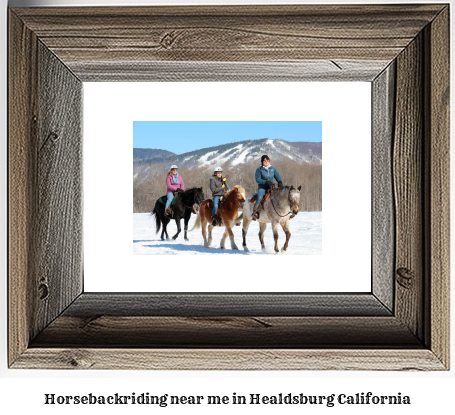 horseback riding near me in Healdsburg, California